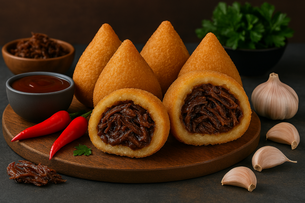 coxinhas-recheadas-de-costela-desfiada-ao-molho-barbecue-1024x683 Recheios de coxinha para vender: 7 opções lucrativas