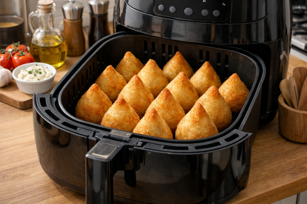 Coxinha-massa-de-batata-na-airfryer-1024x683 Coxinha com Massa de Batata: Receita Completa, Variações e Dicas para Vender