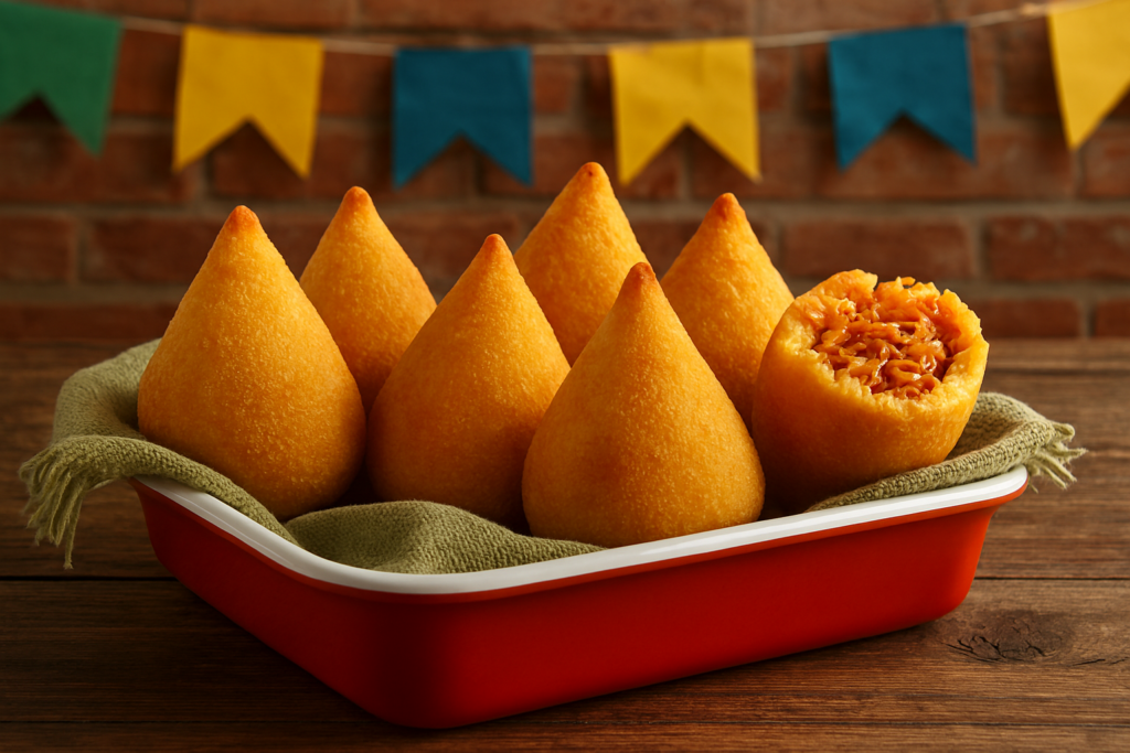 coxinha-massa-de-mandioca-1024x683 Coxinha de Mandioca com 3 Ingredientes: Receita Fácil e Dicas para Vender