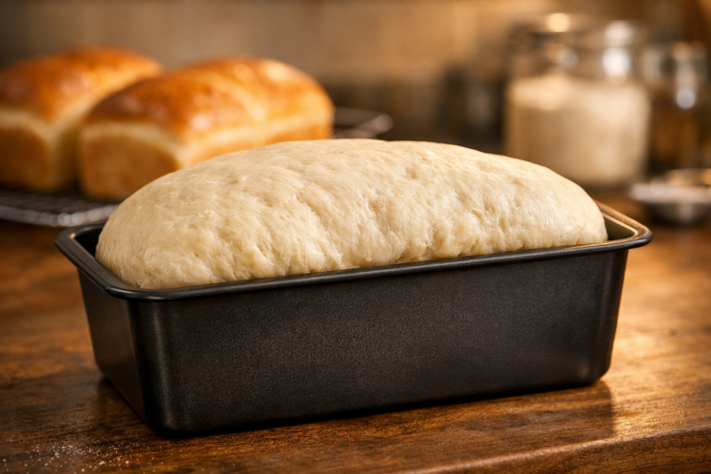 fermentacao-natural-pao-crescendo-1024x683 Fermento Biológico Seco, Fresco ou Químico: Qual usar em Cada Receita?